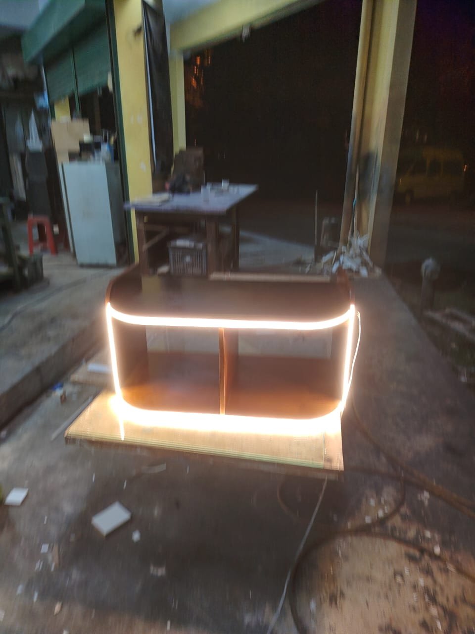 Test LED dulu
